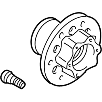 Mitsubishi Montero Wheel Hub - MB891088