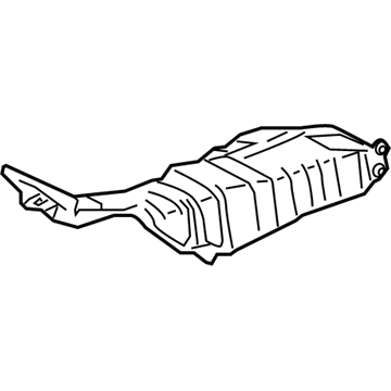 Mitsubishi 5374A102 Center Shield, Front