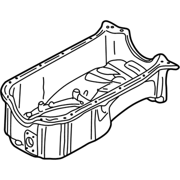 Mitsubishi Oil Pan - MD350318