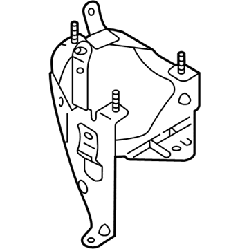 Mitsubishi 4641A009 Vacuum Pump Lower Bracket