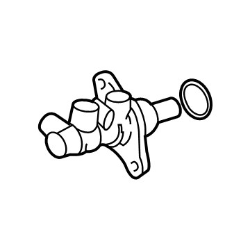 Mitsubishi Brake Master Cylinder - 4625A539