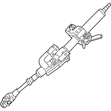 Mitsubishi Steering Column - MN101516