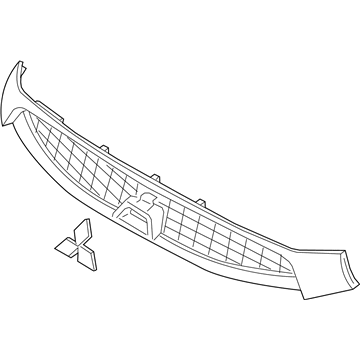 Mitsubishi Grille - 7450B019