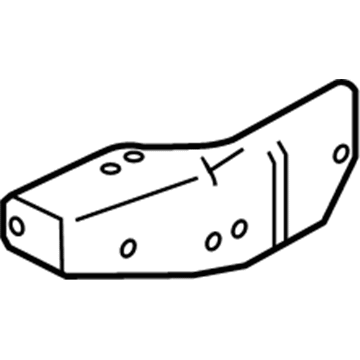 Mitsubishi 6400D581 Side Bracket, Driver Side