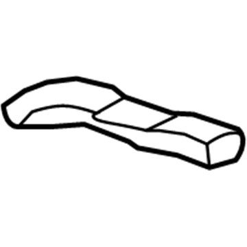 Mitsubishi 6400F879 Side Retainer, Driver Side
