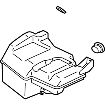 Mitsubishi Windshield Washer Fluid Reservoir - MN117838