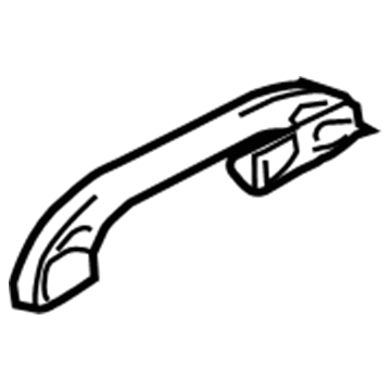 Mitsubishi MR951343YA Grip Handle, Driver Side Beige