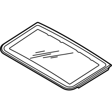 Mitsubishi Sunroof - 91210W060P