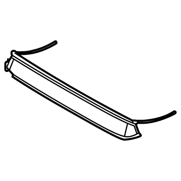 Mitsubishi 91280W000P Deflector