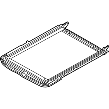 Mitsubishi 91306W000P Sunroof Frame