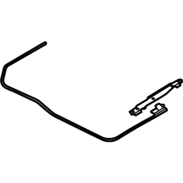 Mitsubishi 91358W000P Slide, Passenger Side