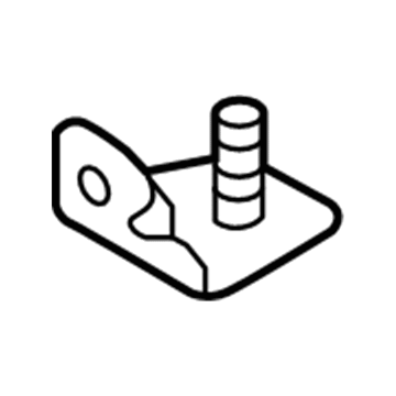 Mitsubishi 2920A294 Transmission Cooler Lower Bracket