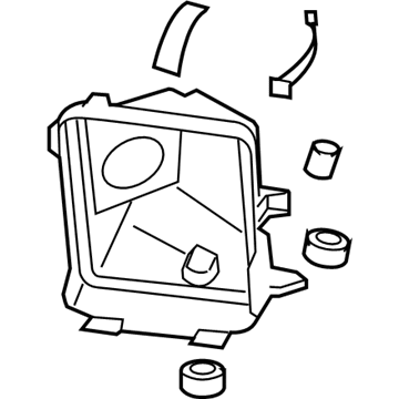 Mitsubishi Air Filter Box - 1500A199