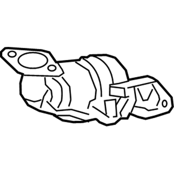 Mitsubishi Catalytic Converter - 1584A704