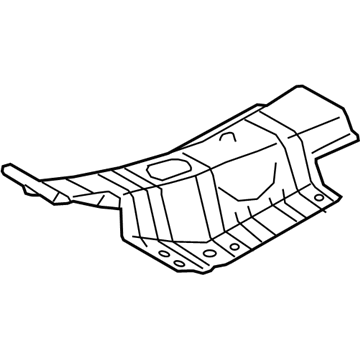 Mitsubishi Mirage Exhaust Heat Shield - 5374A152