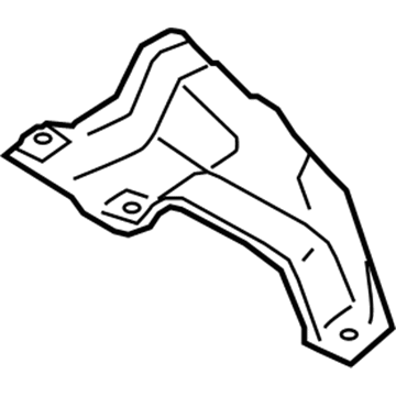 Mitsubishi Exhaust Heat Shield - 5374A207