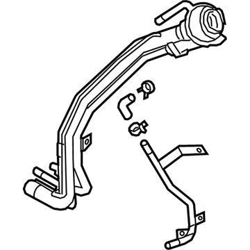 Mitsubishi Fuel Filler Neck - 1710A792