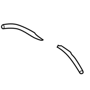 Mitsubishi Eclipse Cross Fuel Filler Hose - 17529W000P