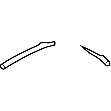Mitsubishi Fuel Filler Hose - 17529W010P