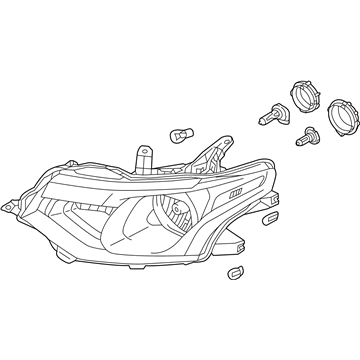 Mitsubishi Outlander Daytime Running Lights - 8301D099