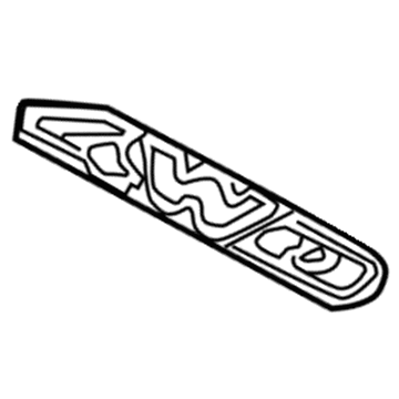 Mitsubishi Montero Sport Emblem - MR781175