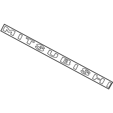 Mitsubishi Emblem - MR157102