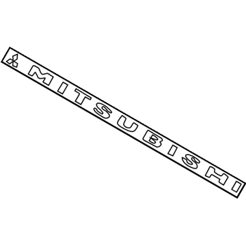 Mitsubishi Montero Sport Emblem - MR300667