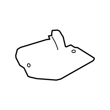 Mitsubishi Outlander Exhaust Heat Shield - MQ718337