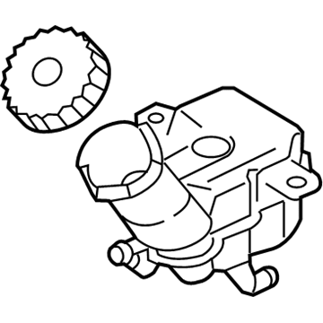 Mitsubishi Brake Master Cylinder Reservoir - 4627A027