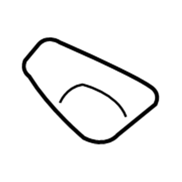 Mitsubishi 6515A445 Spoiler Gasket, Driver Side