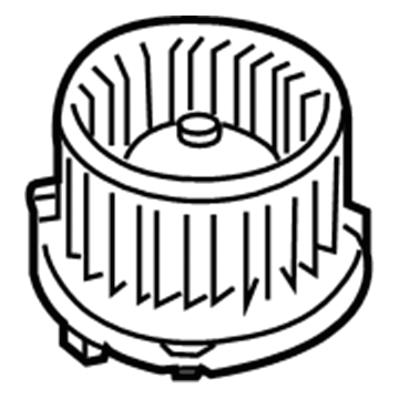Mitsubishi Blower Motor - 7802A327