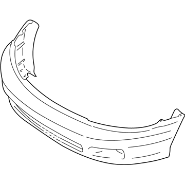 Mitsubishi Galant Bumper Cover - 6400B277