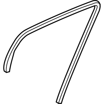 Mitsubishi Mirage G4 Weather Strip - 5755A281