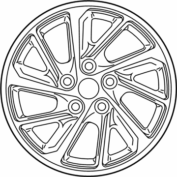 Mitsubishi Alloy Wheels - 4250F981