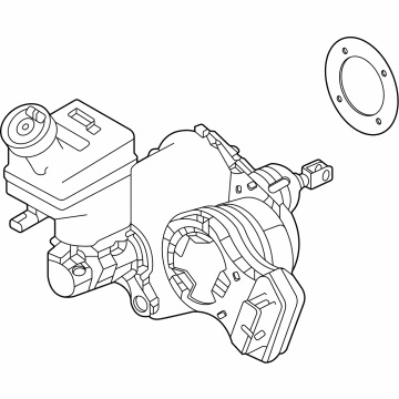 Mitsubishi Brake Booster - 4630A547