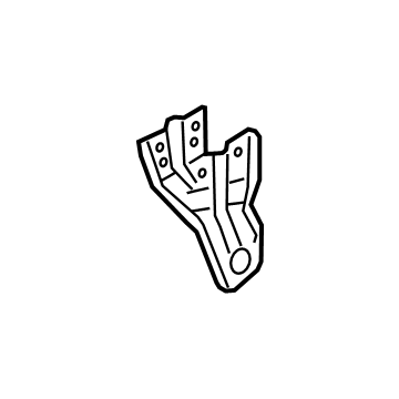 Mitsubishi 5253AF38 Tie Down Hook, Driver Side