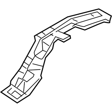 Mitsubishi 5251D762 Closing Plate, Passenger Side