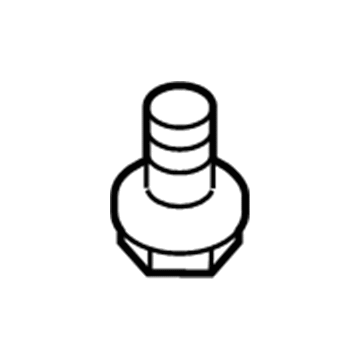 Mitsubishi MU140009 Bumper Cover Bolt