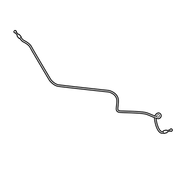 Mitsubishi Mirage Hood Release Cable - 5910A069