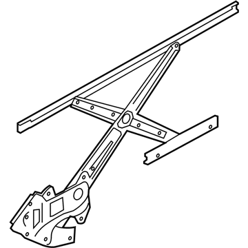 Mitsubishi Window Regulator - 5713A504