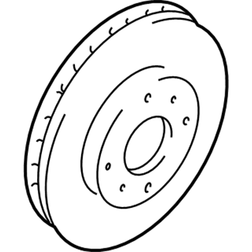 Mitsubishi Brake Rotor - MR510741