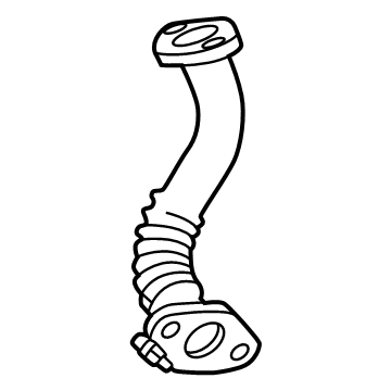 Mitsubishi EGR Tube - 1582A837