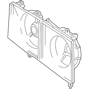 Mitsubishi Fan Shroud - MN180293