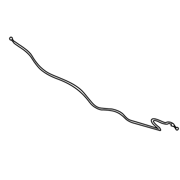 Mitsubishi Galant Hood Release Cable - MR599919