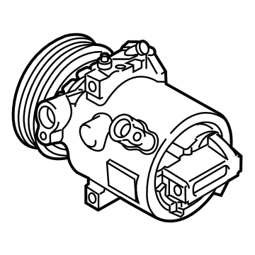 Mitsubishi A/C Compressor - 7813A983