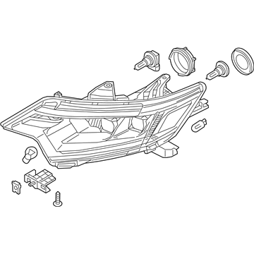 Mitsubishi Outlander Daytime Running Lights - 8301C979