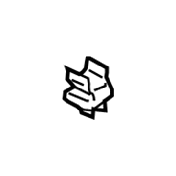 Mitsubishi MR523317 Support Rod Clip