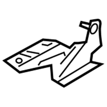 Mitsubishi Hood Hinge - 5905A094