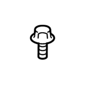 Mitsubishi MU140017 Lower Hinge Bolt