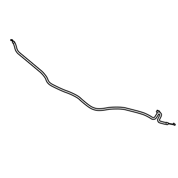 Mitsubishi Lancer Hood Release Cable - 5910A065